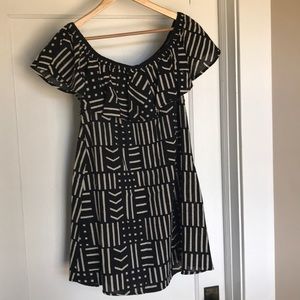 Off shoulder cotton madewell dress L